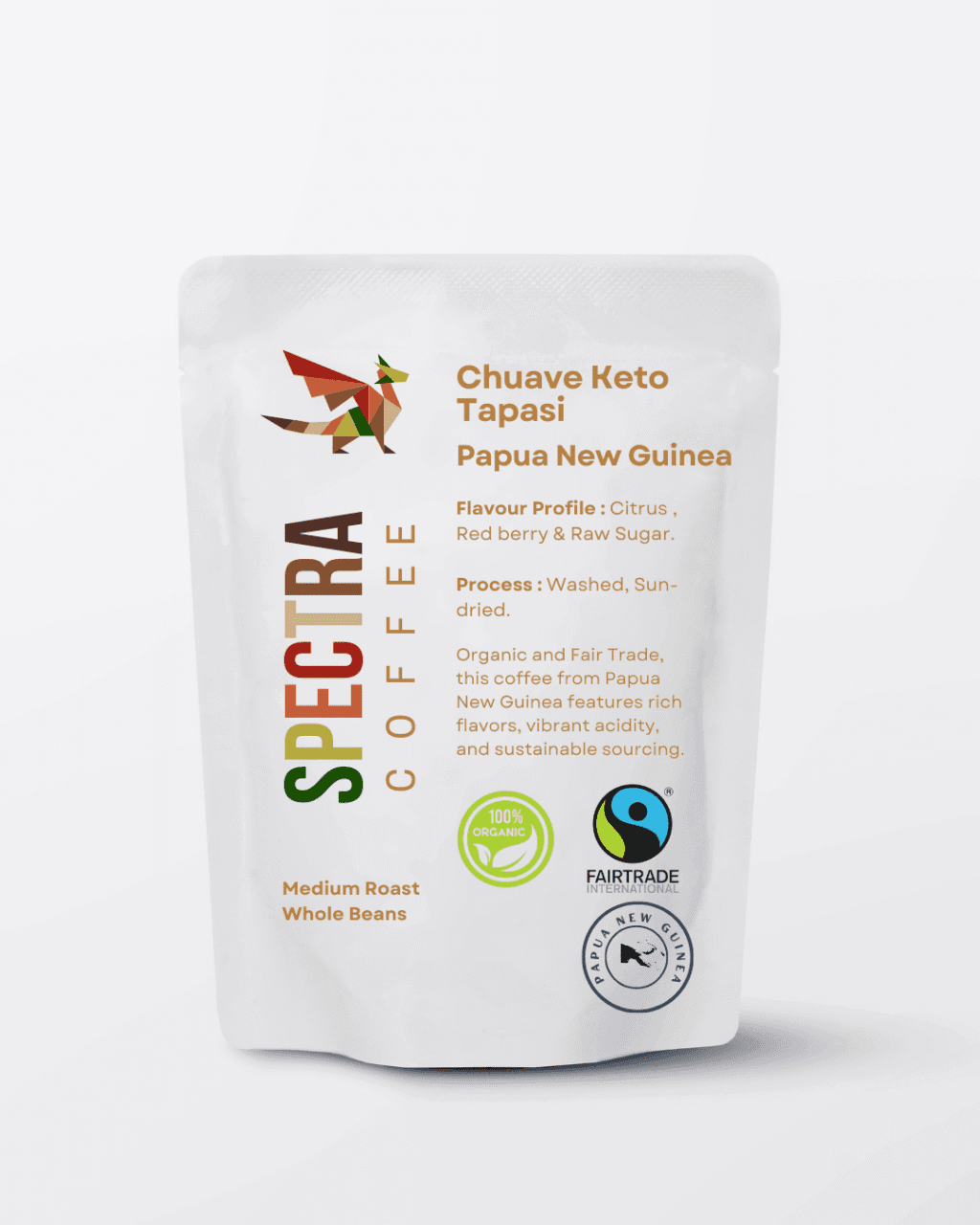 Papua New Guinea Chuave Keto Tapasi Organic Fair Trade Coffee