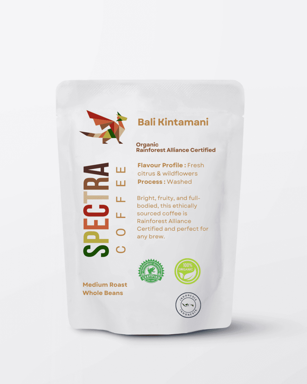 Bali Kintamani Organic Coffee – Rainforest Alliance Certified