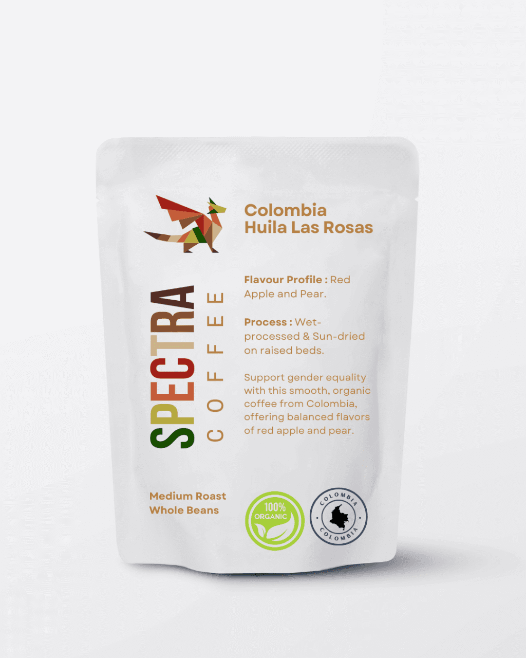 Colombia Huila Las Rosas Women’s Equality Organic Coffee