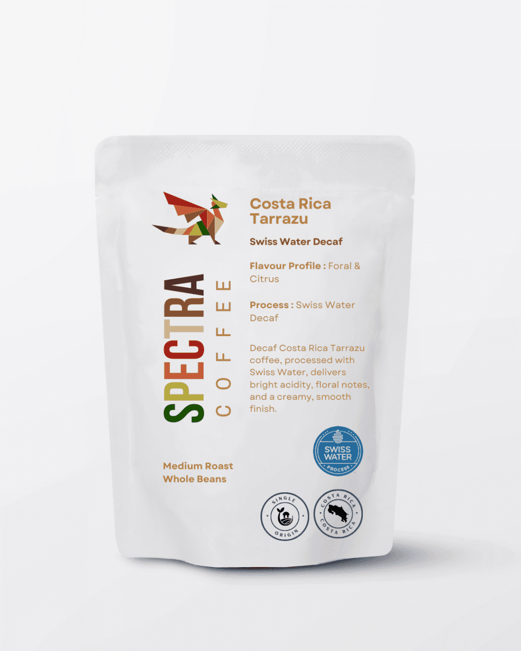 Costa Rica Tarrazu Swiss Water Decaf Coffee